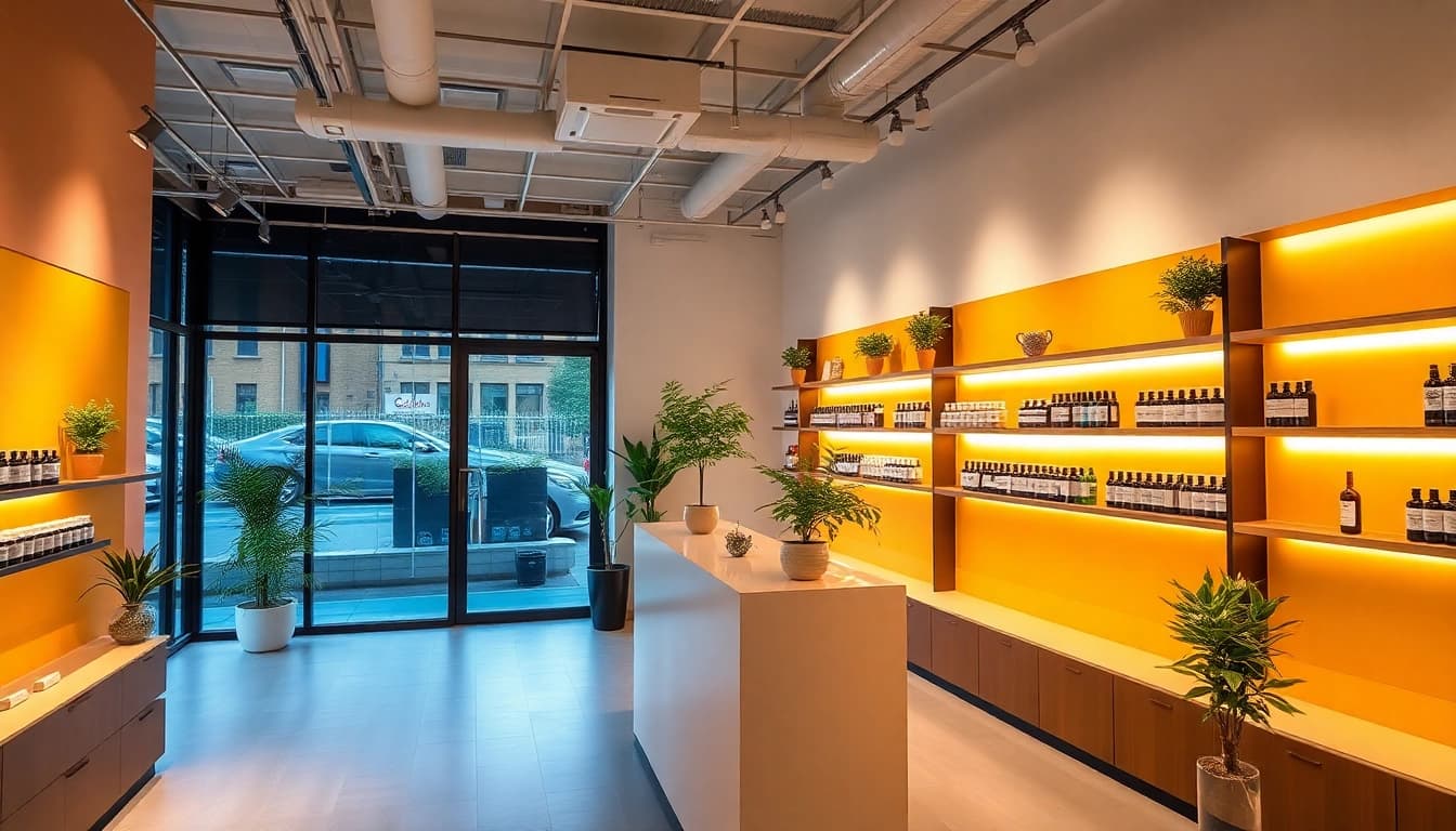 CBD kaufen: Hochwertige Produkte in einem modernen CBD-Shop in Zürich entdecken.