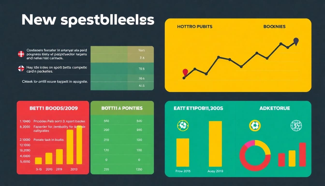 Compare neue wettanbieter in Deutschland with engaging charts and icons highlighting key features.