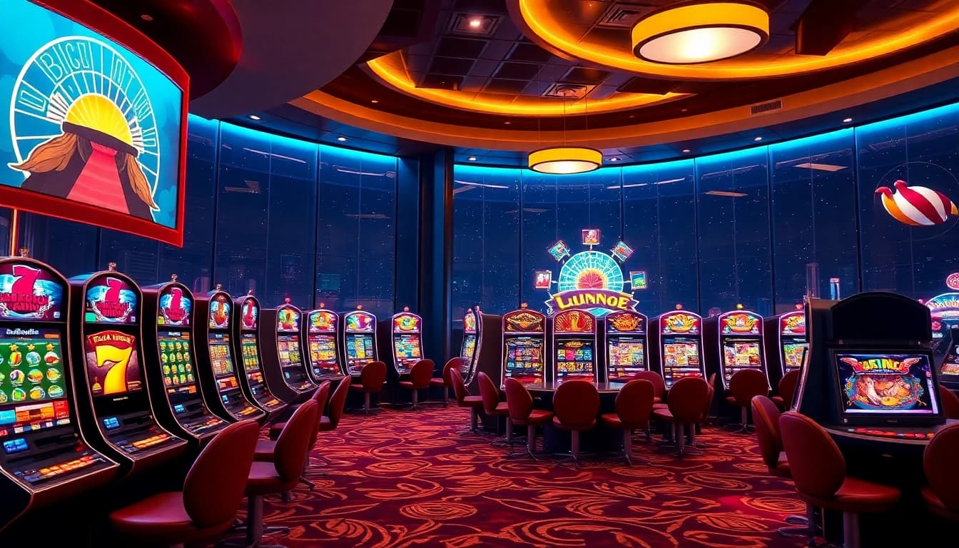 Genieße aufregendes Gameplay im online casino Österreich mit brillanten Spielautomaten und lebendiger Atmosphäre.