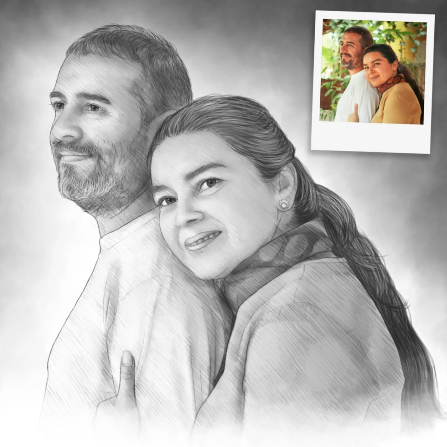 Lass dein Bild malen lassen – Ein Kunstwerk für dich von Families Portrait