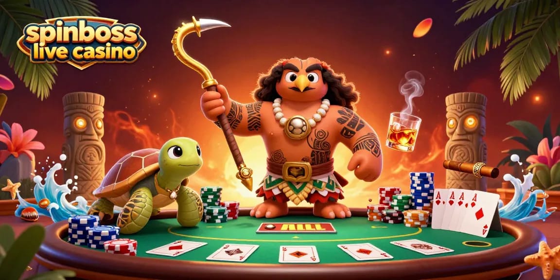 Spielen Sie im SpinBoss Live Casino am Tisch mit echten Dealern und erleben Sie spannende Action!