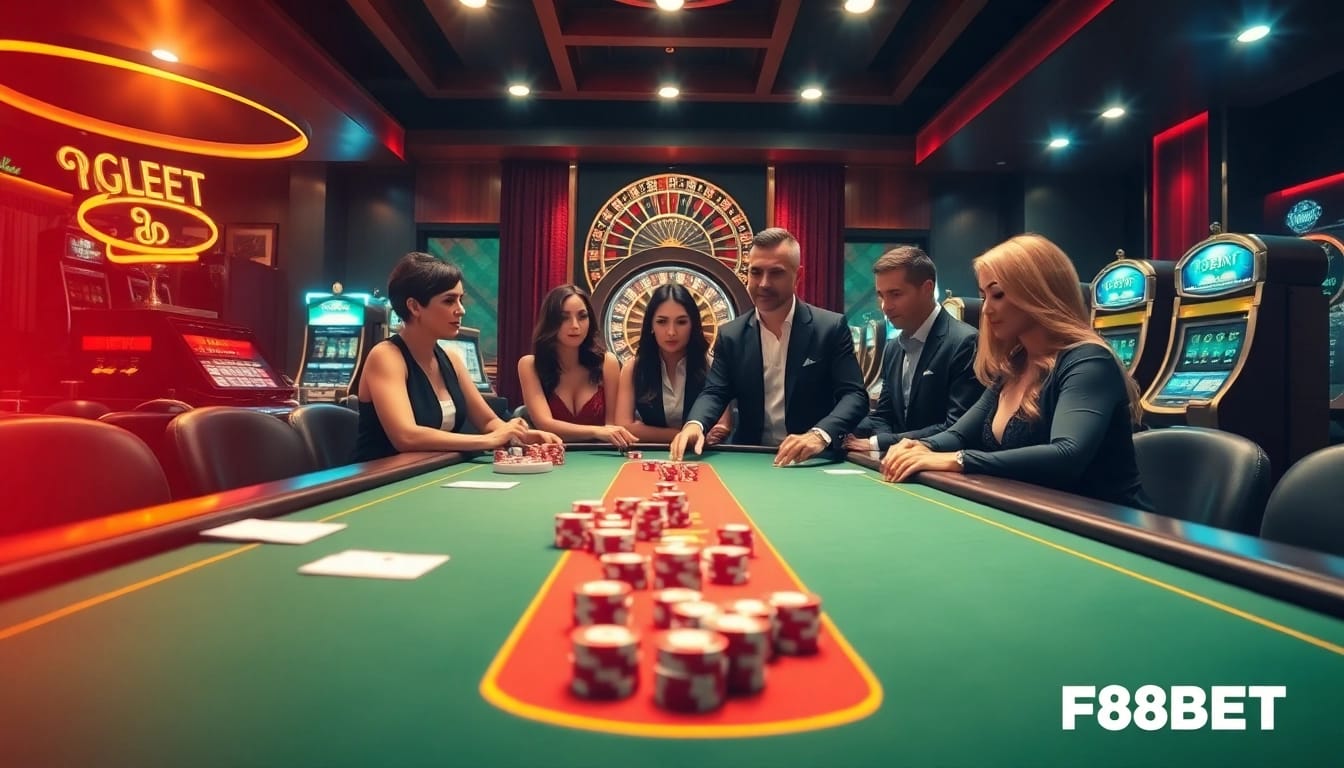 Engage with thrilling games at F8BET where every spin and deal brings excitement to the casino floor.
