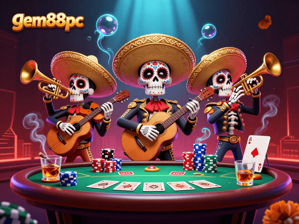 Experience thrilling gameplay at gem88pc with vibrant characters and casino elements