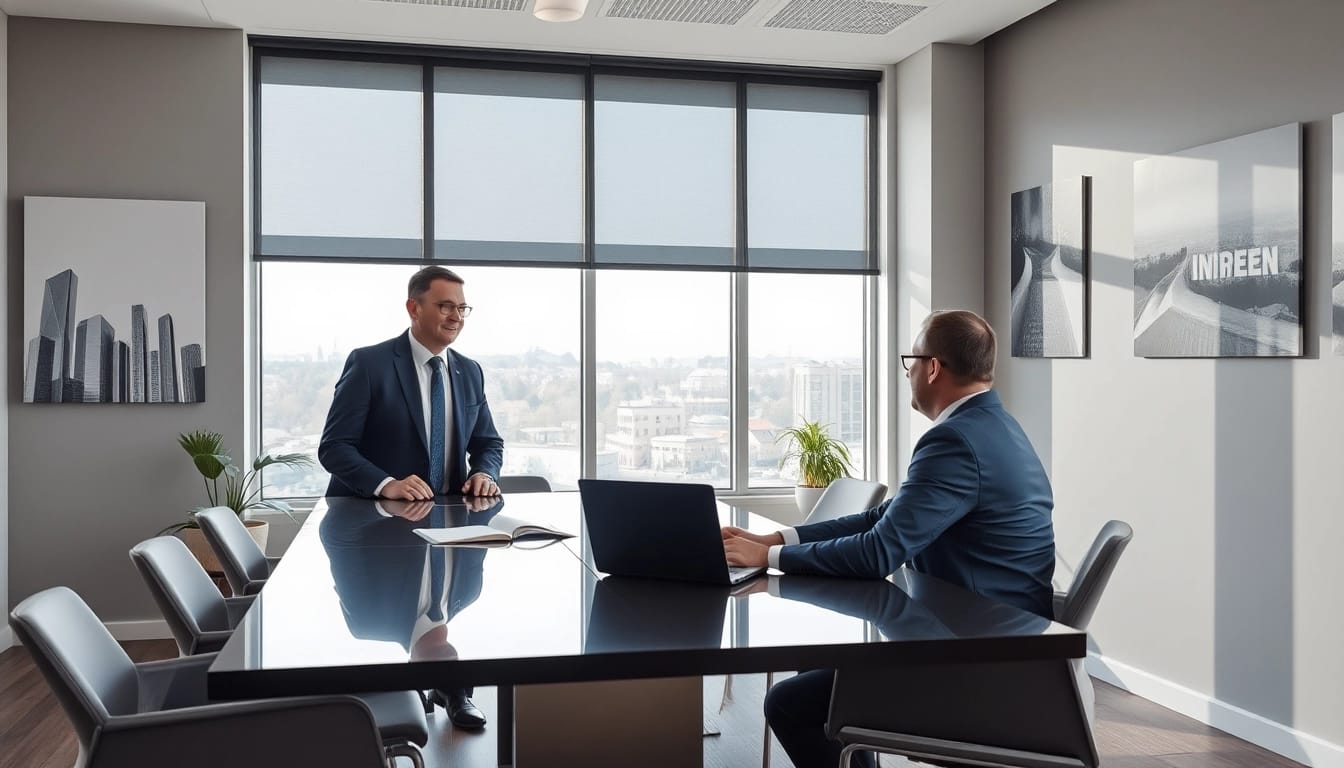 Headhunter Kassel bietet professionelle Personalvermittlung in einem modernen Büro.