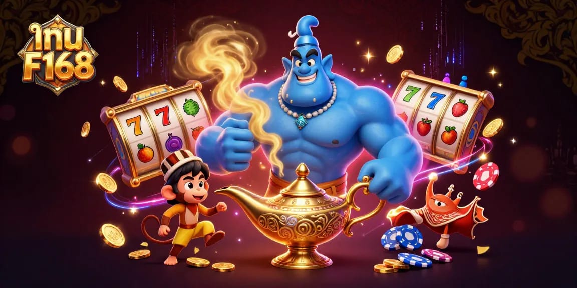 Engage with เกม F168 by discovering thrilling slot adventures and winning combinations in a vibrant casino scene.