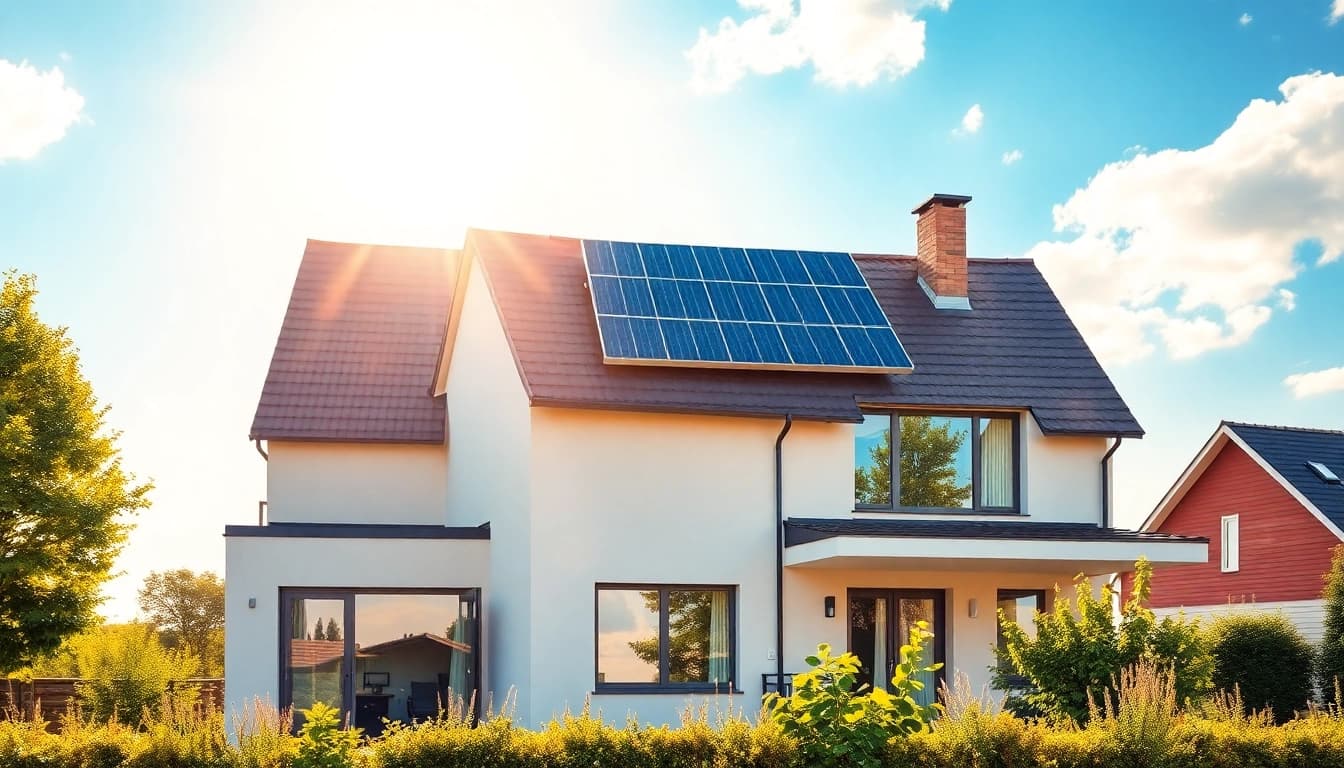 Erfahren Sie, wie Sie mit der Solaranlage kaufen Förderung Geld sparen können, während Sie Ihr Zuhause nachhaltiger gestalten.