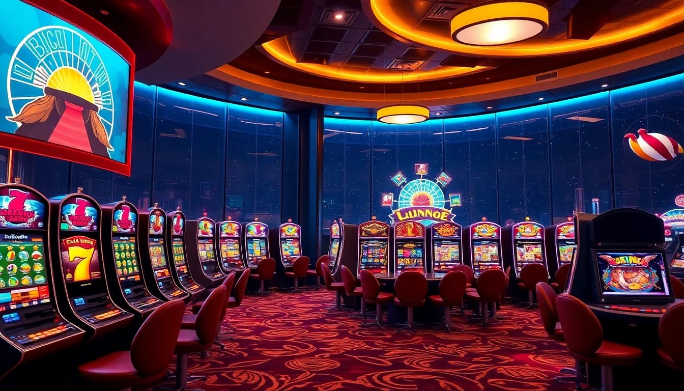Genieße aufregendes Gameplay im online casino Österreich mit brillanten Spielautomaten und lebendiger Atmosphäre.