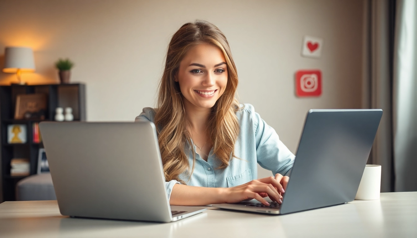 Kauft Instagram Kommentare, um die Interaktion zu steigern und das Engagement zu fördern.