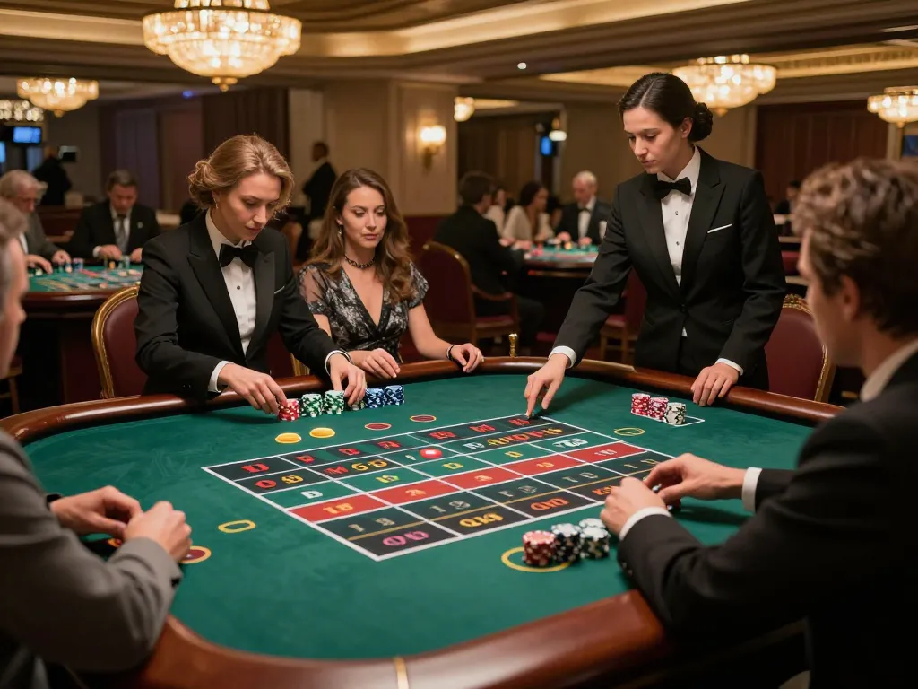 Experience live roulette excitement at https://f168.tech/ with players placing bets and awaiting outcomes.
