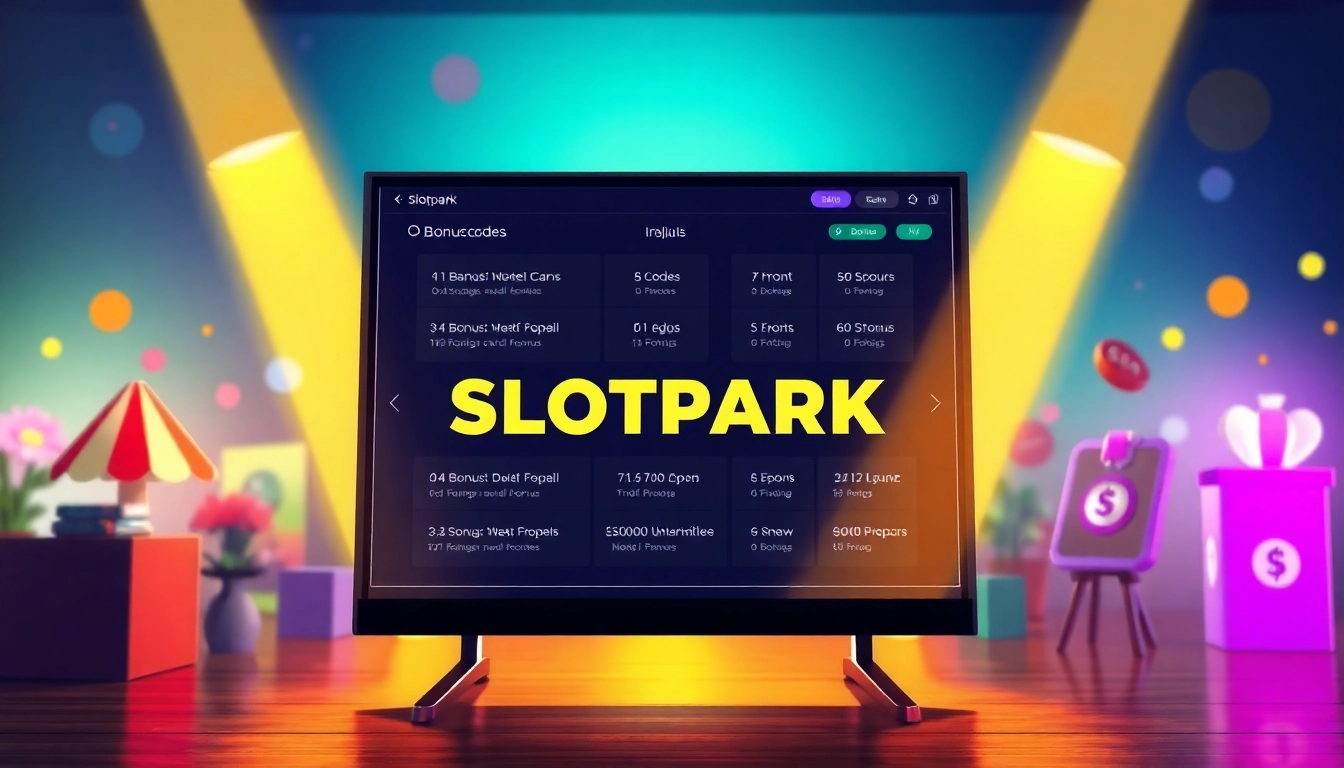 Verwenden Sie den Slotpark Bonus Code eingeben, um exklusive Angebote auf einem digitalen Display zu entdecken.