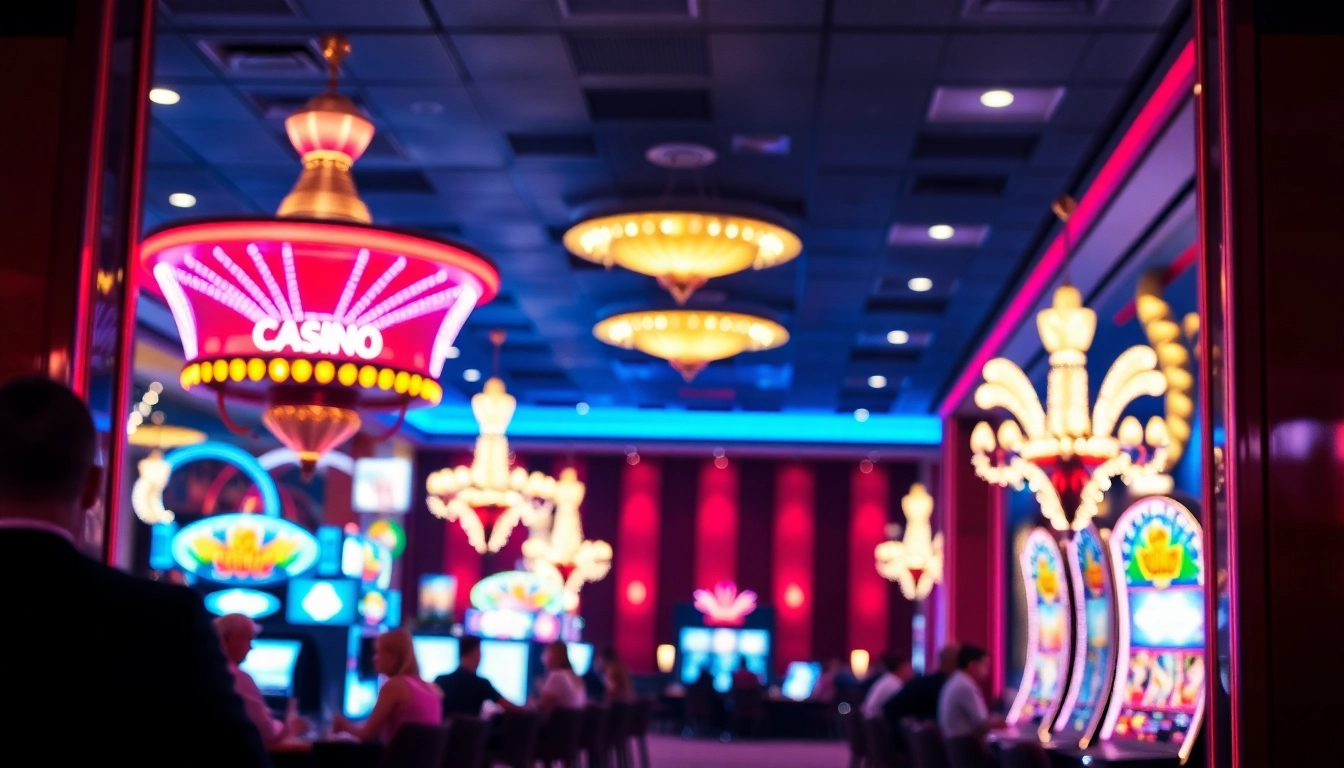 Erleben Sie den Casino Bonus in einer lebhaften Spielsituation mit Licht und Freude.