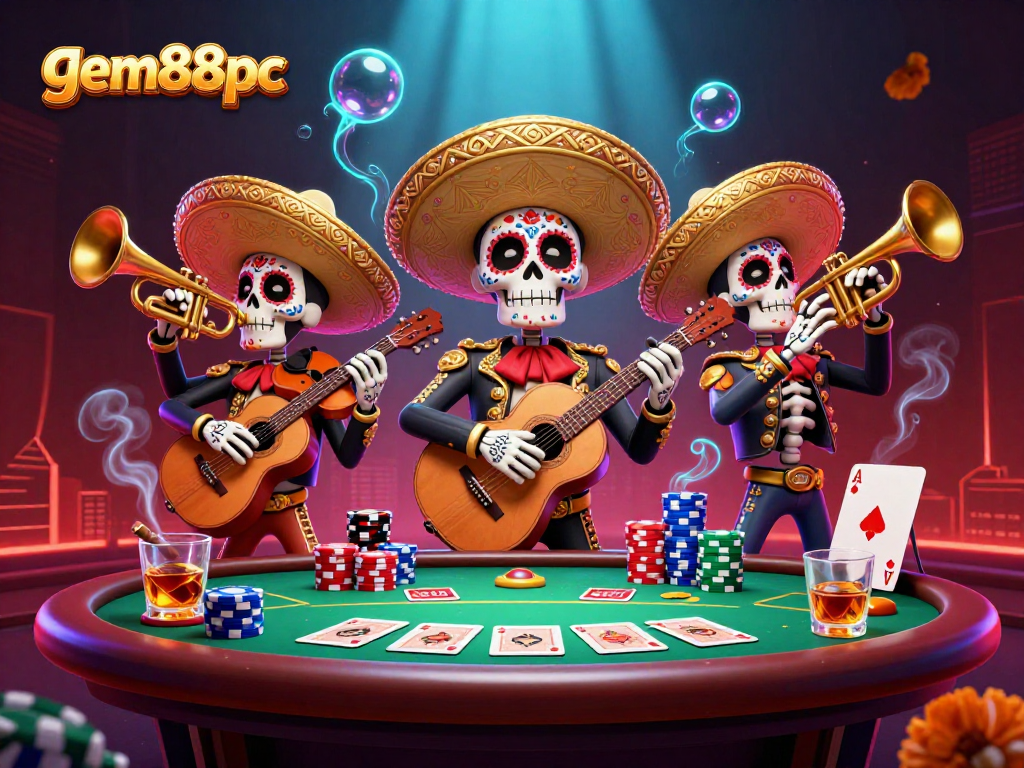 Experience thrilling gameplay at gem88pc with vibrant characters and casino elements